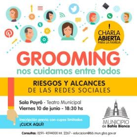 Grooming: nos cuidamos entre todos