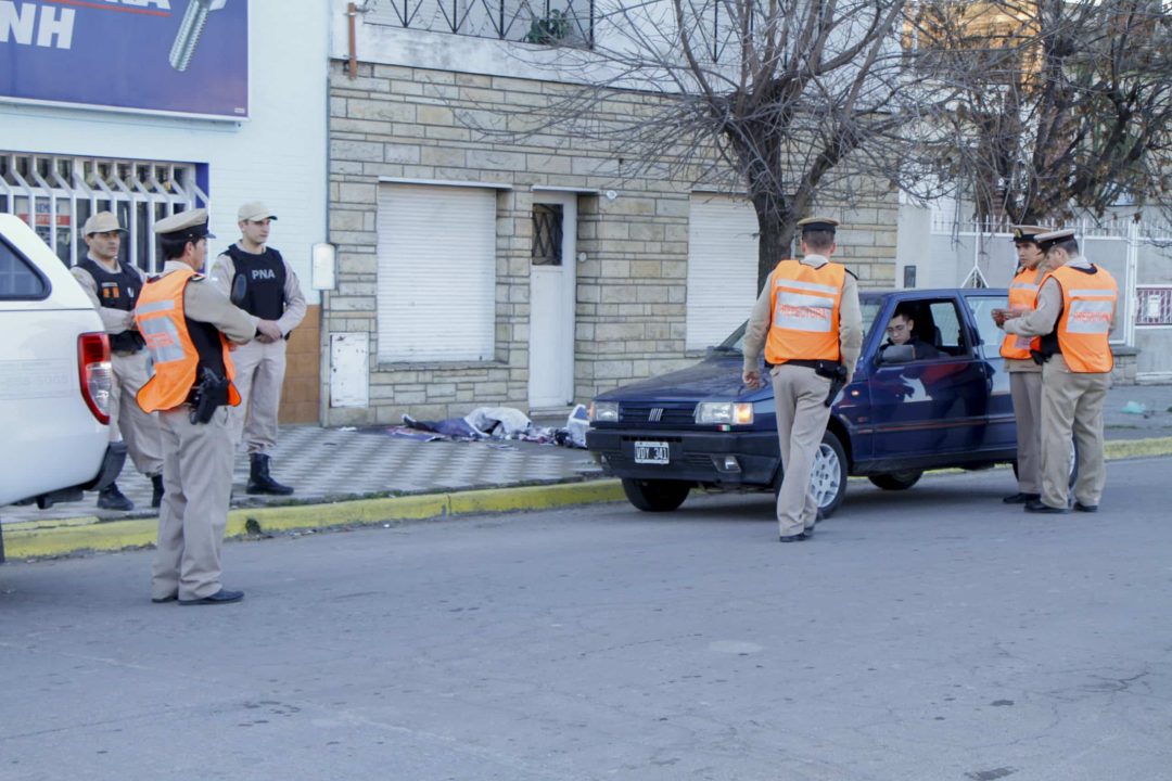 Operativos de seguridad en calles de la ciudad