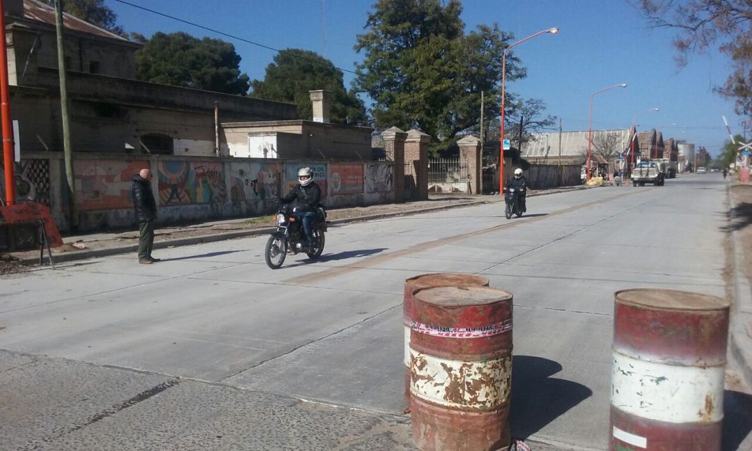 Finalizó la repavimentación en Donado al 900 y ya está habilitado el paso por el lugar