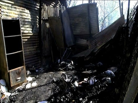 Fuego en el obrador del Hogar para abuelos Natán II