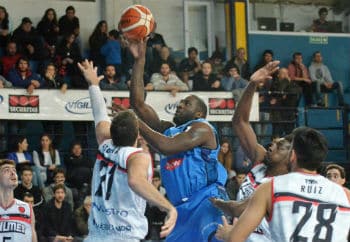 Con un Fjellerup imparable, Bahía Basket le ganó a Quilmes