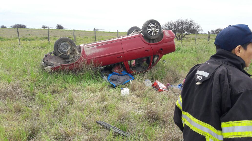 Fuerte accidente en la ruta 22