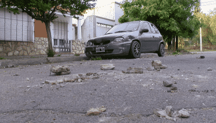 Otra vez incidentes entre barras