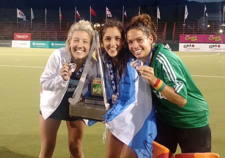 Leoncitas campeonas mundiales con presencia de jugadoras de la ABH