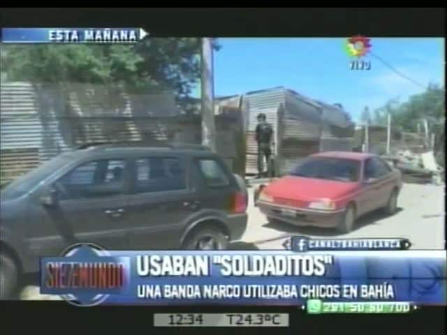 Desbaratan banda narco