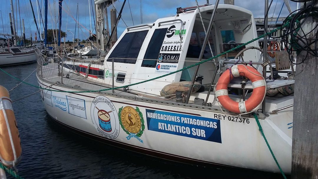 El velero “Galileo” navegará por el Mar Austral en homenaje a Luis Piedrabuena