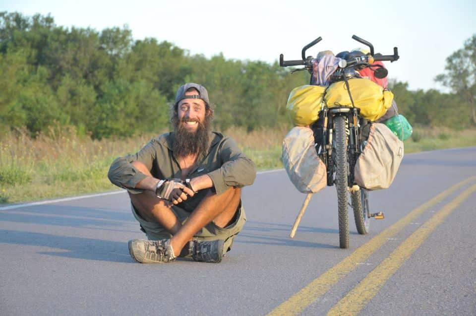 “Crotamundos”: recorrió Amércia en bicicleta y volvió a Santa Rosa