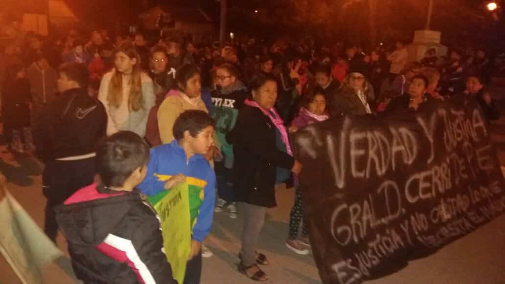 Vecinos de Cerri volvieron a marchar para reclamar justicia por la violación de una nena de 11 años