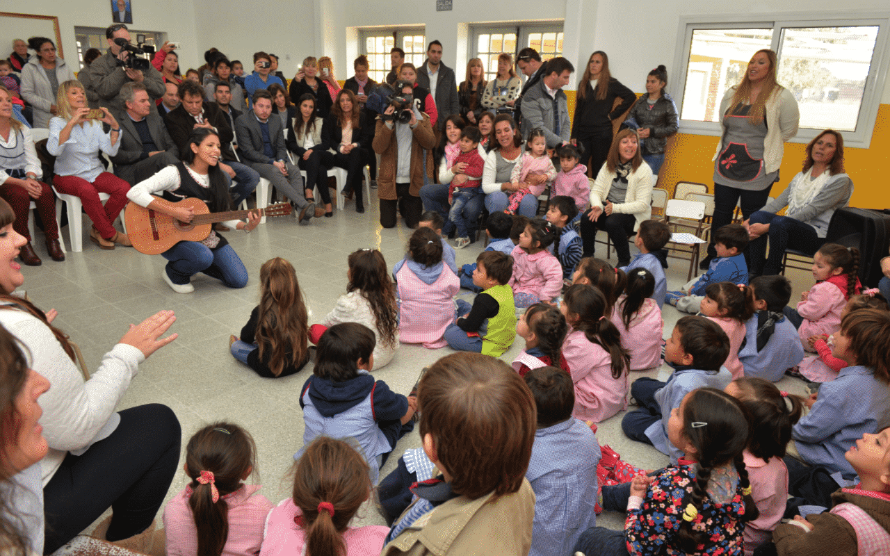 Inauguraron la ampliación del jardín de infantes 950