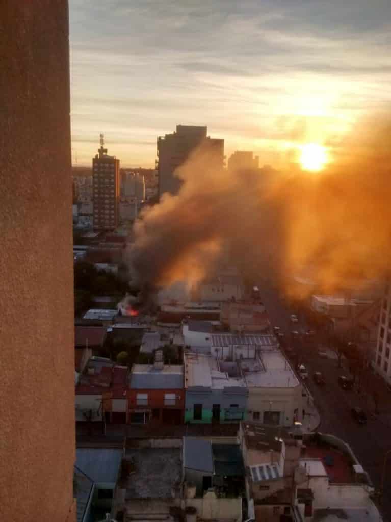 Murió una mujer en un incendio