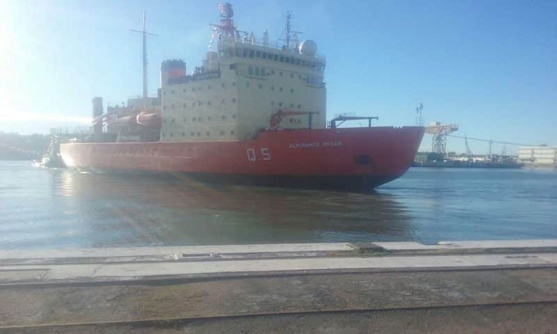 El Irizar llegó a Puerto Belgrano