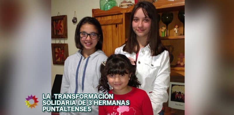 La transformación solidaria de 3 hermanas puntaltenses