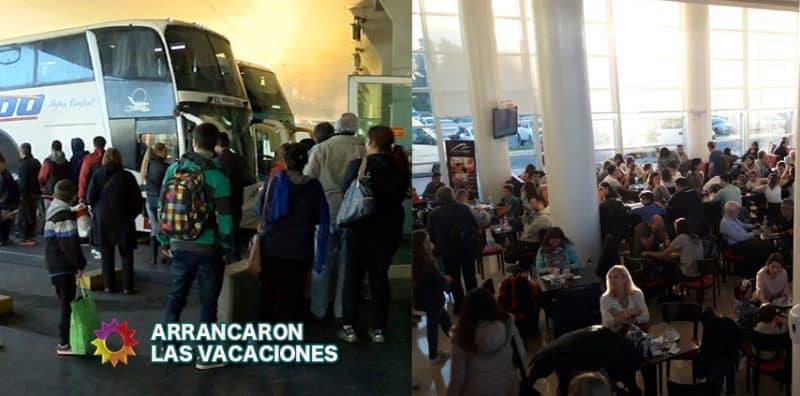 Arrancaron las vacaciones