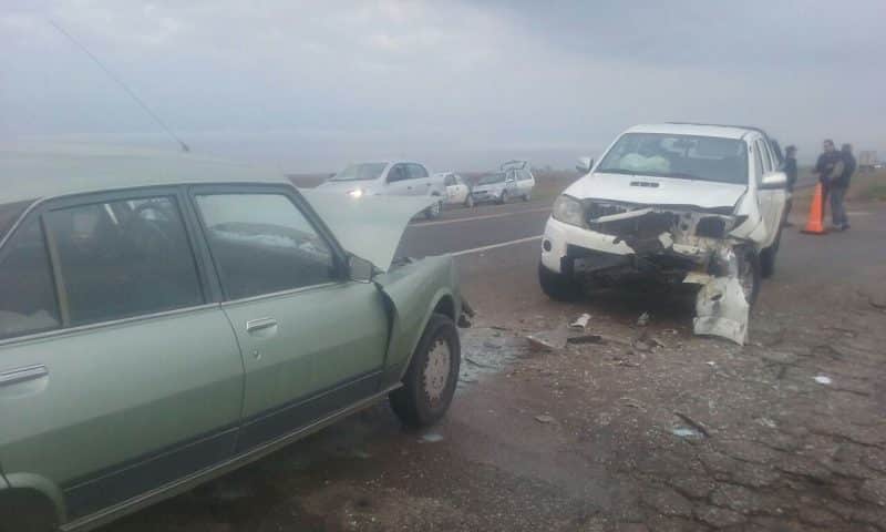 Murió la mujer accidentada en la Ruta 3 norte