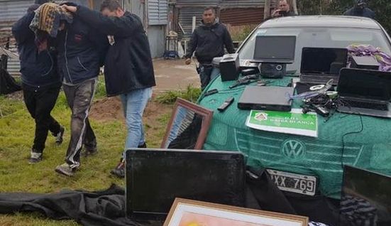 Un detenido por violenta entradera en Barrio San Roque