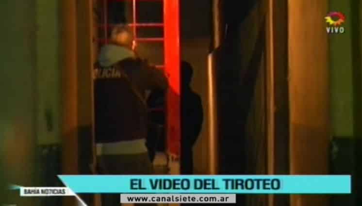 El video del tiroteo en los allanamientos por venta de droga