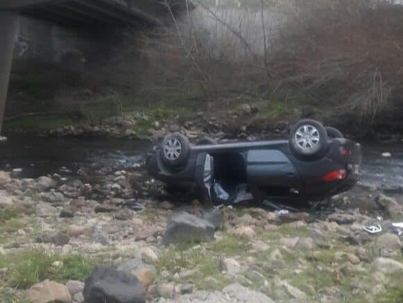 Cayó de un puente en Sierra de la Ventana