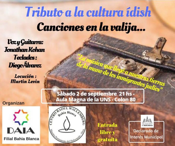 “Tributo a la cultura Idish”