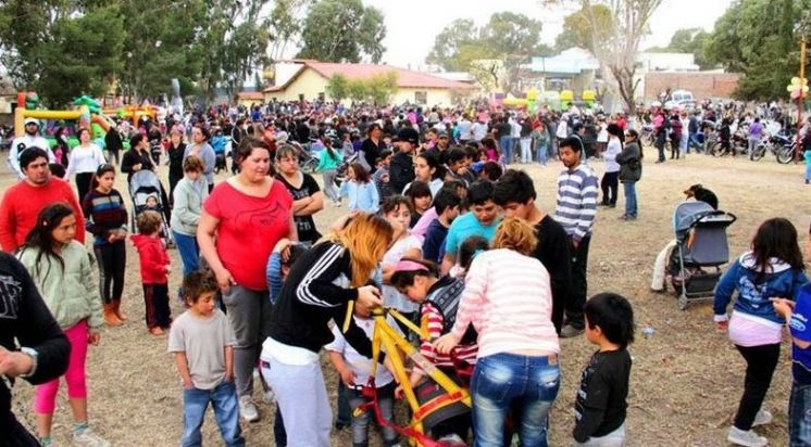 Festejos por el día del niño en el centro