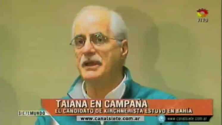 Jorge Taiana en campaña