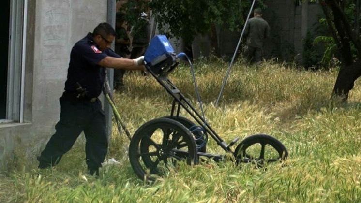 Plata enterrada: no econtraron nada en las casas allanadas