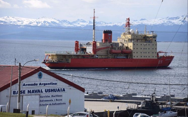 El Irizar ya partió rumbo a la Antártida