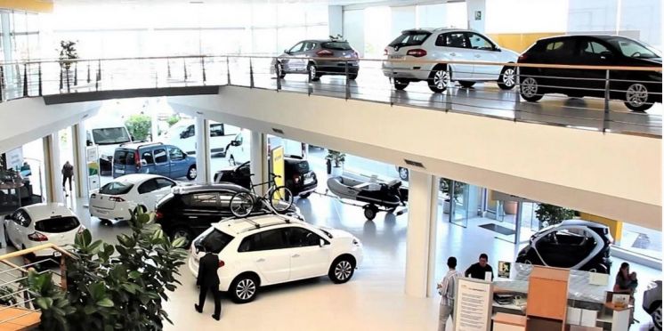 La venta de autos 0 km cayó un 46%