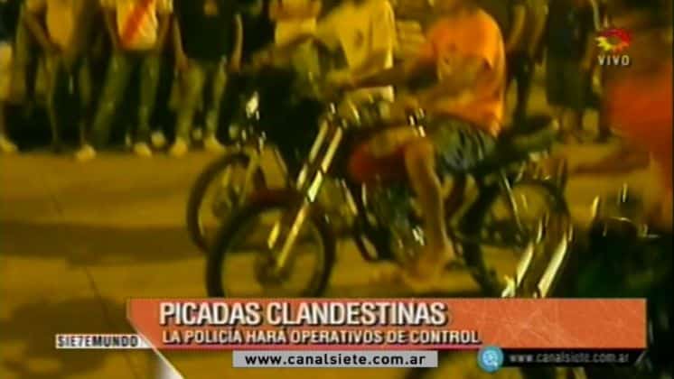 Contra las picadas clandestinas