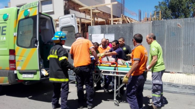 Está grave el obrero herido tras un derrumbe