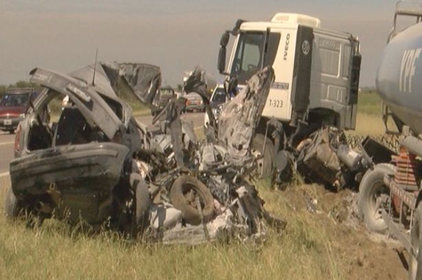 Trágico accidente en ruta 3