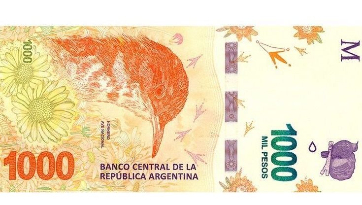 Alerta, billetes falsos de $1000