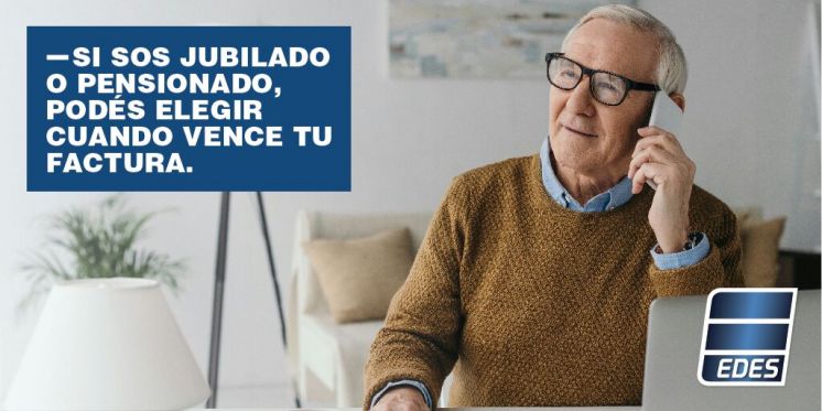 Beneficio para Jubilados y Pensionados para pagar la luz