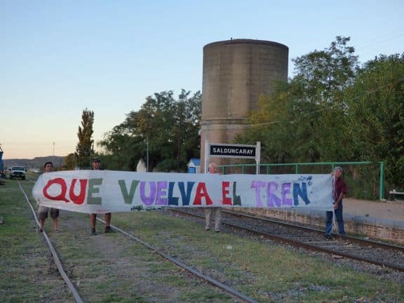 Que vuelva el tren: nueva asamblea en Saldungaray