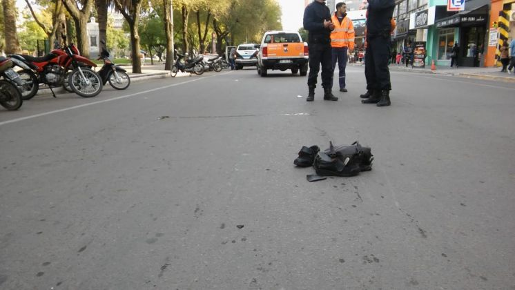 Murió la mujer que fue atropellada en pleno centro