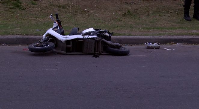 Murió una motociclista