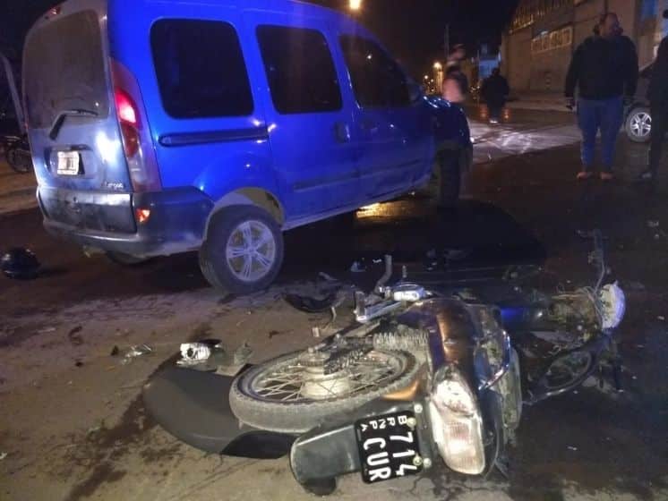 Motociclista falleció tras un accidente