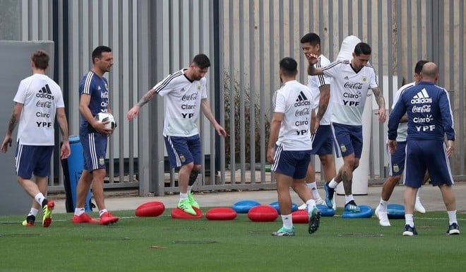 La selección volvió a entrenarse