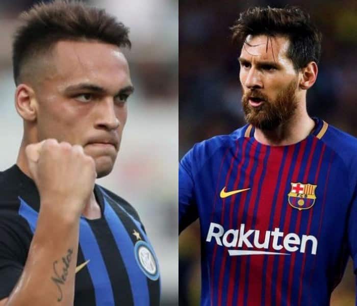 Lautaro vs Messi, el duelo de Champions League