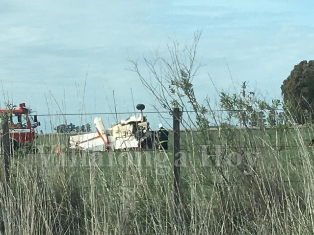 Un muerto en un accidente aéreo en Villalonga