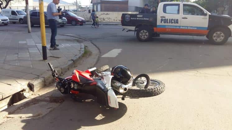 Fuerte choque y derivados al hospital