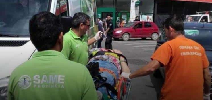 Atropellado en pleno centro