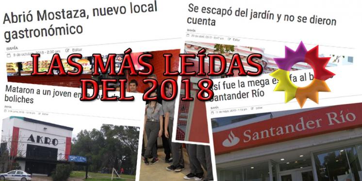 Las noticias más leídas del 2018 en el sitio de Canal Siete