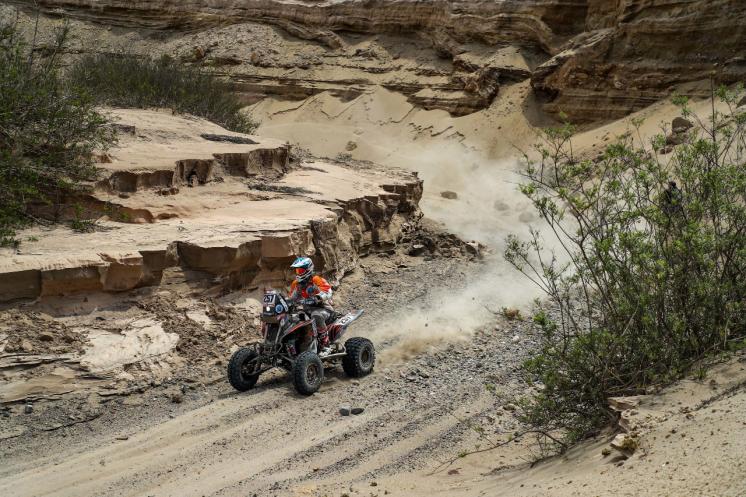 Dakar 2019: Gallego culminó la 5ta etapa y sigue 3ro