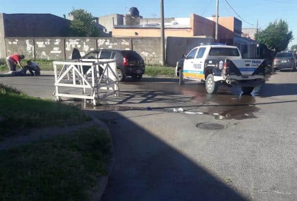 Ciclista hospitalizado tras un accidente