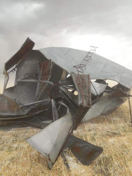 Fuerte tormenta en Coronel Pringles y sus alrededores