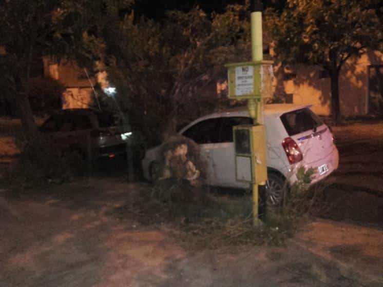 Fuertes ráfagas de viento y problemas en la ciudad