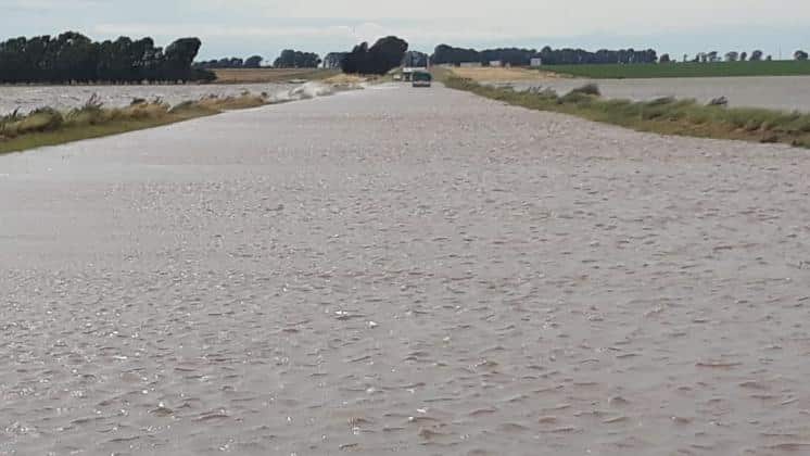 Corte en la ruta 3: cómo llegar a Monte Hermoso