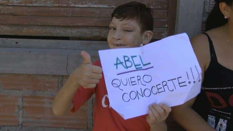 Adrián, pelea por mejorar su salud y sueña con conocer a Abel Pintos