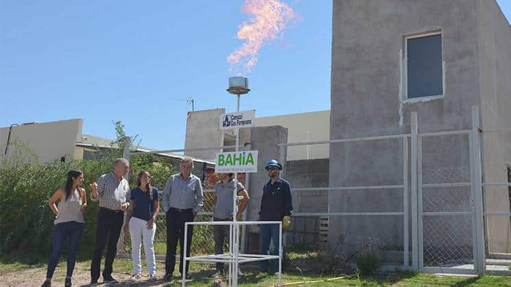 Habilitaron obra de gas domiciliario en Altos Sánchez