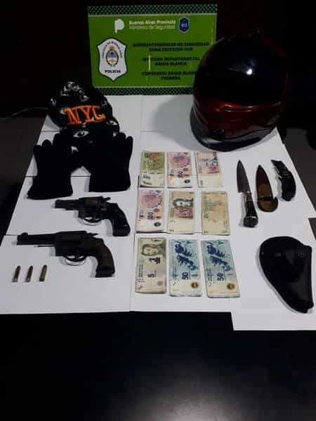 Detenido con armas en Fortaleza y Las Heras